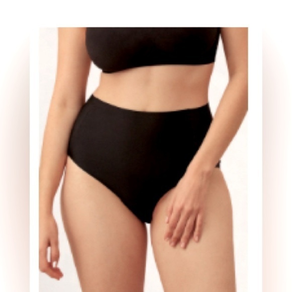 Shapermint Essentials Trukind Black Stretchy Seamless Brief NIP (0-14) #2257